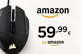 Mouse Corsair Scimitar al minimo storico: 17 tasti e sconto del 33%