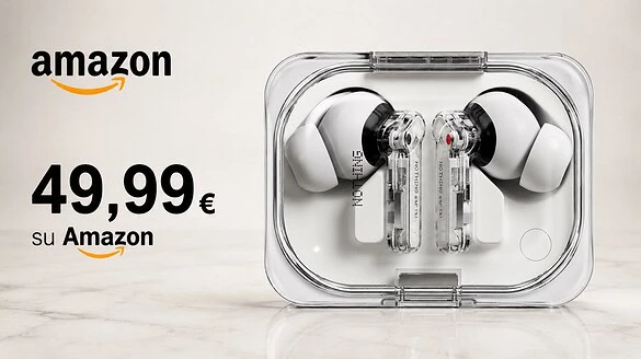 Nothing Ear (a) al minimo storico su Amazon: sconto del 50%