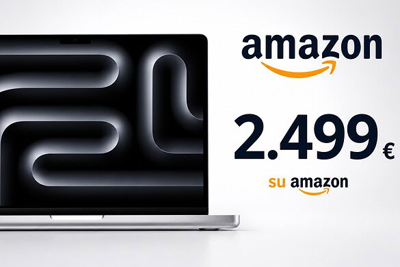 MacBook Pro con chip M5 Pro in offerta su Amazon: prezzo al minimo
