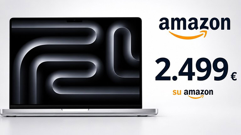 MacBook Pro con chip M5 Pro in offerta su Amazon: prezzo al minimo