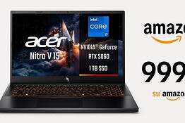 Acer Nitro V 15 con RTX 5060 sotto i 1000€ su Amazon: offerta da non perdere