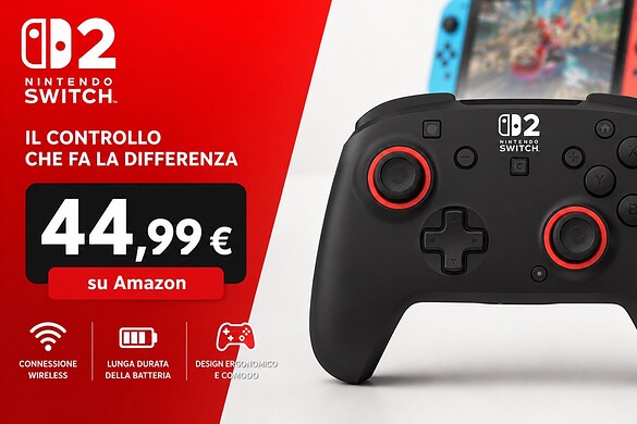 Turtle Beach per Switch 2 al minimo storico: sconto del 25%
