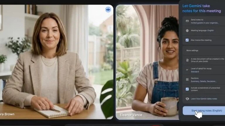 Gemini prende appunti nelle videochiamate Meet: ora anche per abbonati AI Pro e Ultra