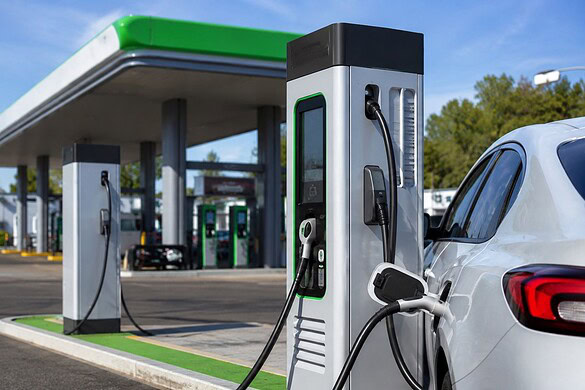 Distributori carburante trasformati in elettrici: 120 milioni per la svolta