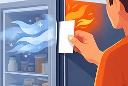 Frigorifero, il trucco del foglio A4 che smaschera i consumi nascosti