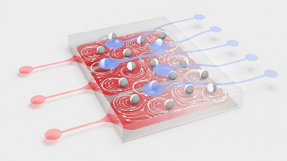 Computer liquido: 400 particelle in una goccia prevedono il caos