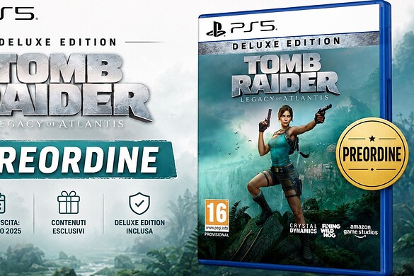 Tomb Raider: Legacy of Atlantis, preordine Deluxe Edition su Amazon per PS5
