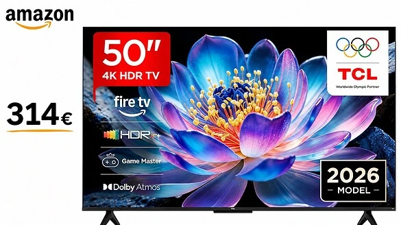 TCL 50V6D al minimo storico su Amazon: sconto oltre il 30%