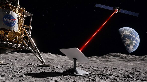 4K sulla Luna: la NASA sfrutta la tecnologia laser Starlink