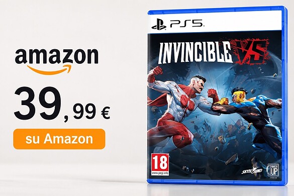 Invincible VS al minimo storico su Amazon: sconto del 20%