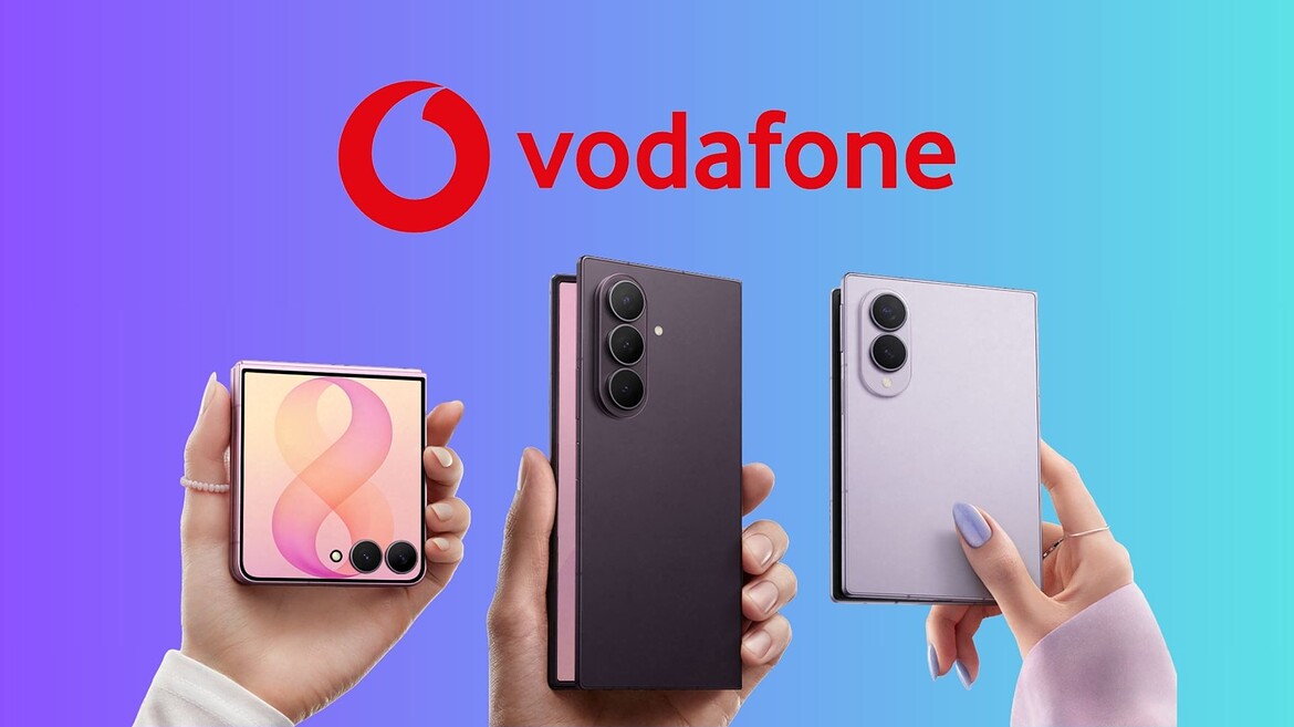 Galaxy Z Flip8 e Fold8 da Vodafone con pagamento a rate