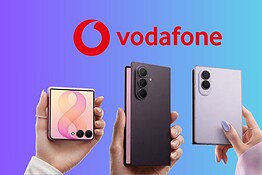 Galaxy Z Flip8 e Fold8 da Vodafone con pagamento a rate