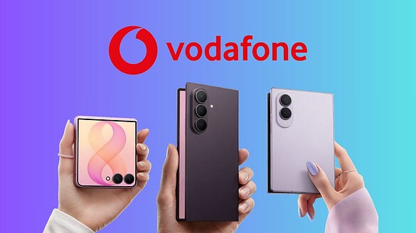 Galaxy Z Flip8 e Fold8 da Vodafone con pagamento a rate