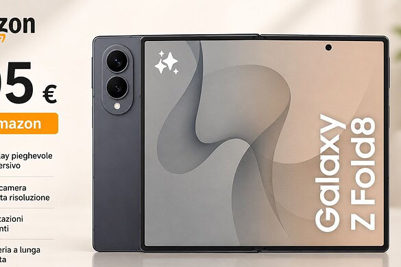 Samsung Galaxy Fold8 in offerta su Amazon con SmartTag2 in regalo