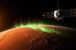Aurore su Marte: la scoperta di MAVEN svela un legame col Sole