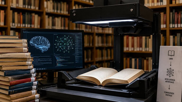 Libri cartacei, la nuova miniera d'oro per l'AI generativa