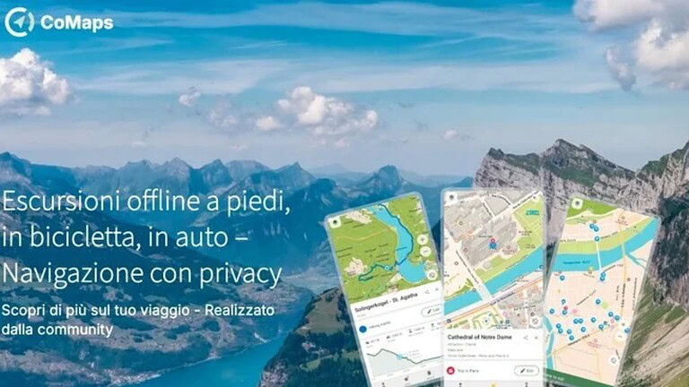 CoMaps, il sistema di navigazione gratuito è un vero successo