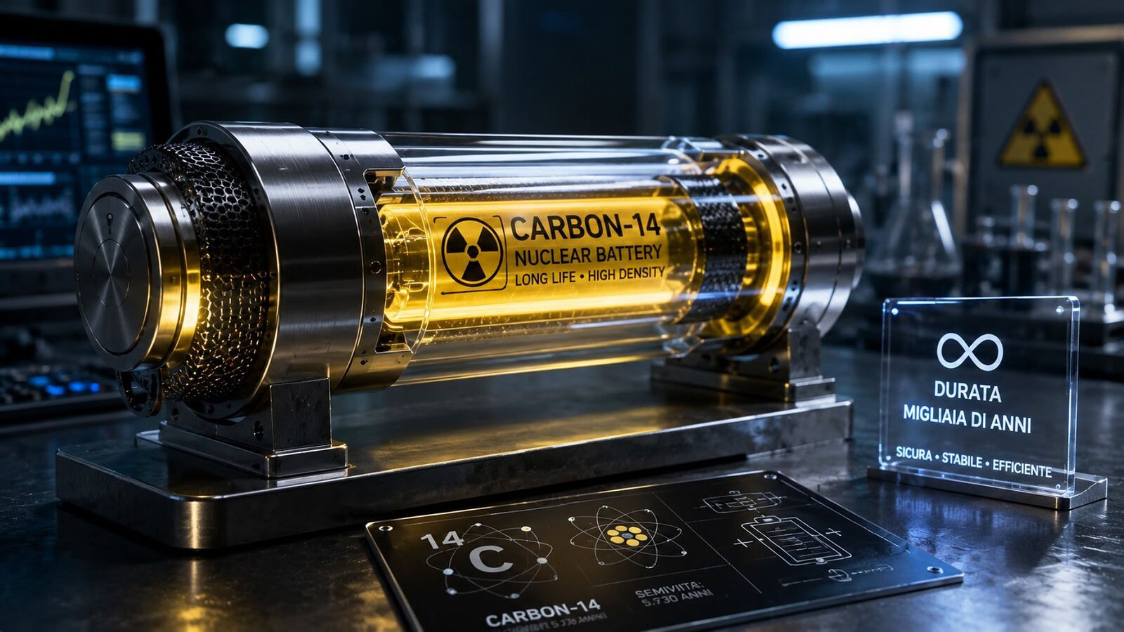 Batteria nucleare cinese: potenza 2,6 volte superiore
