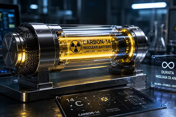 Batteria nucleare cinese: potenza 2,6 volte superiore