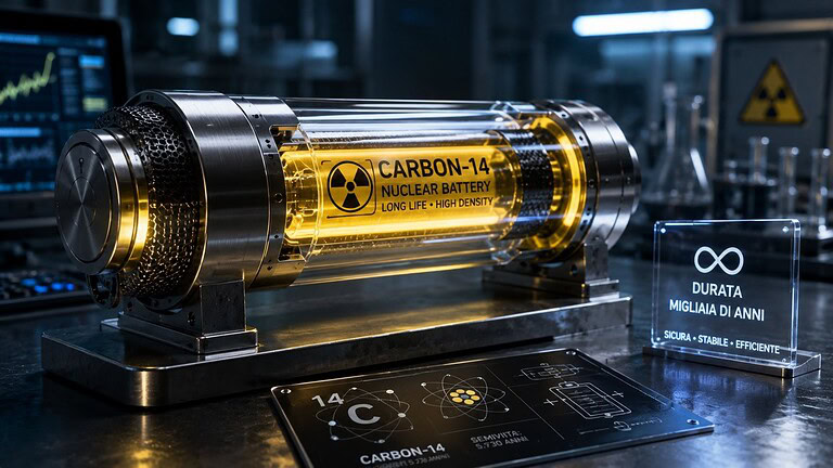 Batteria nucleare cinese: potenza 2,6 volte superiore