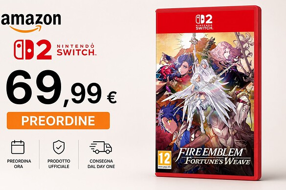Fire Emblem Fortune’s Weave in sconto su Amazon in preordine