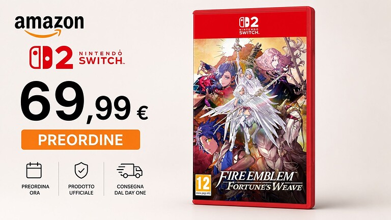 Fire Emblem Fortune's Weave in sconto su Amazon in preordine