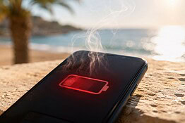 Batteria dello smartphone: perché il caldo la manda in tilt