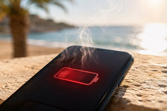 Batteria dello smartphone: perché il caldo la manda in tilt