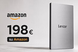 SSD Lexar ES3 da 2 TB in offerta su Amazon: SSD esterno compatto a poco