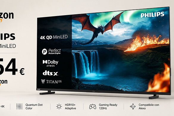 Philips 55MLED820 in offerta su Amazon a 354 euro con Mini LED