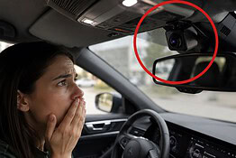 Telecamera nascosta nell’auto a noleggio: la scoperta shock