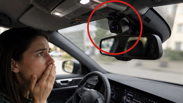 Telecamera nascosta nell'auto a noleggio: la scoperta shock