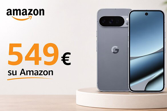 Google Pixel 10 crolla a 549 euro su Amazon con 350 euro di sconto