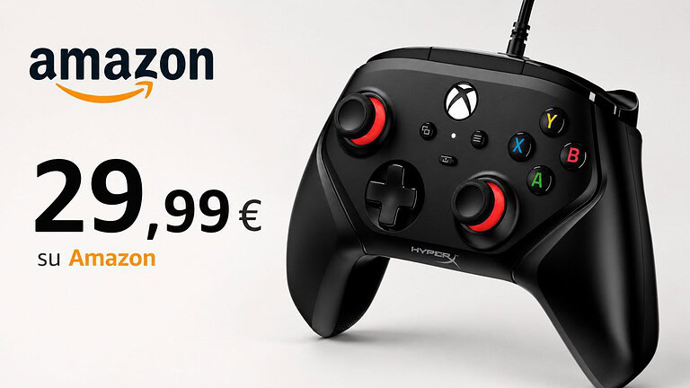 HyperX Clutch Gladiate per Xbox in sconto del 25% su Amazon