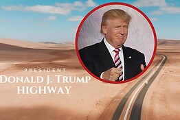 Marocco intitola a Trump l’autostrada da 1.055 km nel Sahara