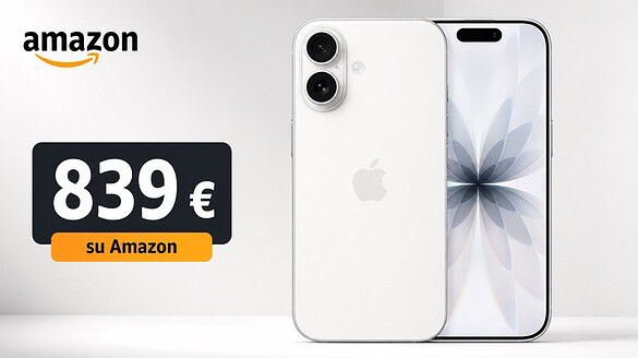 iPhone 17 al minimo storico su Amazon: 256 GB a 839 euro