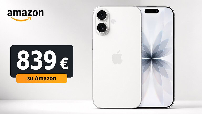 iPhone 17 al minimo storico su Amazon: 256 GB a 839 euro