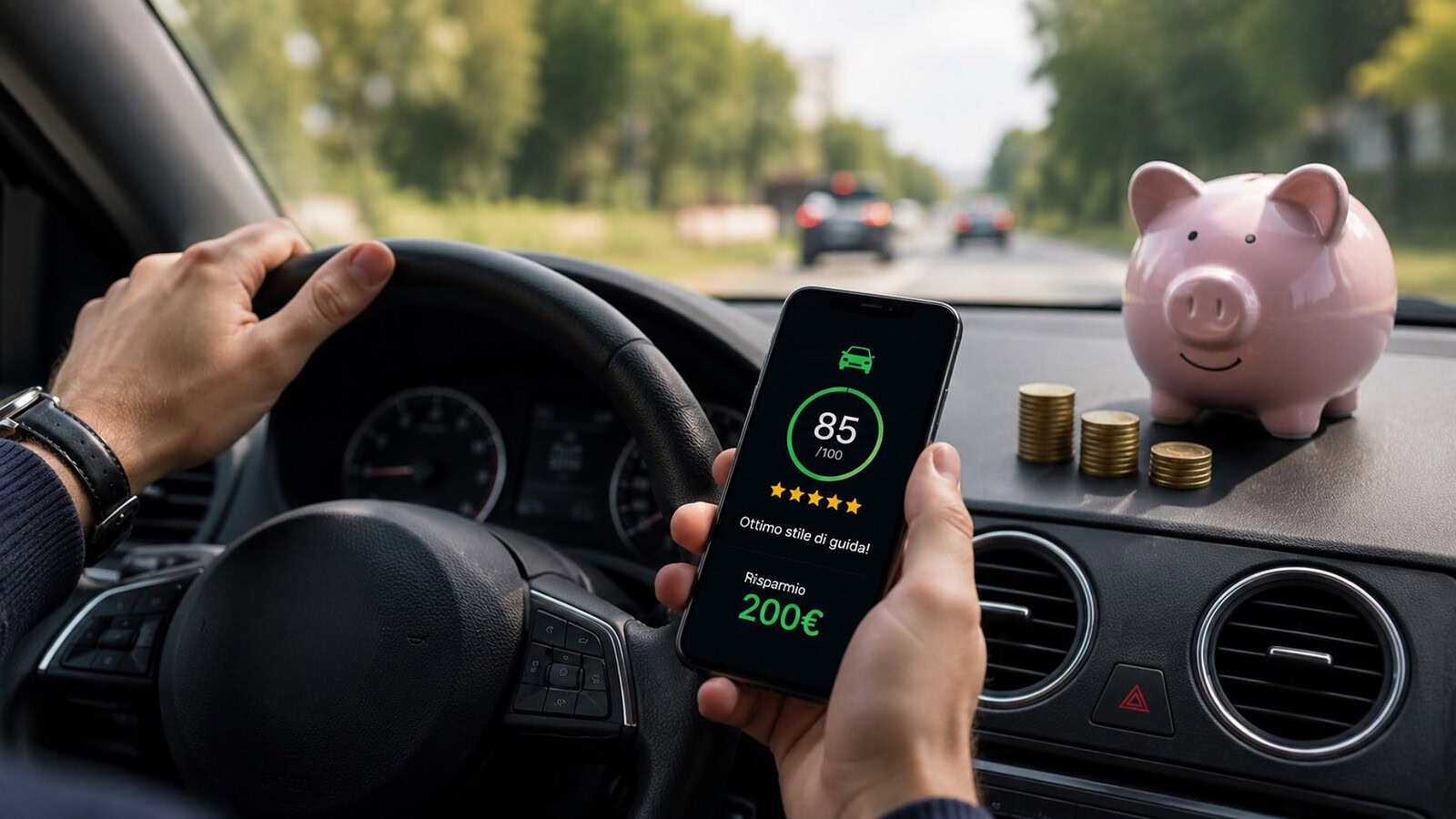 Guida sicura: con l'RC Auto monitorata fino a 200 euro di sconto