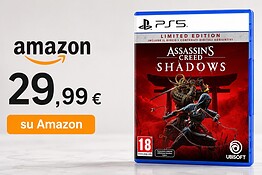 Assassin’s Creed Shadows al minimo storico su Amazon: -40%