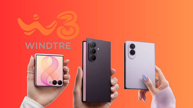 WindTre lancia le rate per i nuovi Galaxy Z Flip8 e Fold8