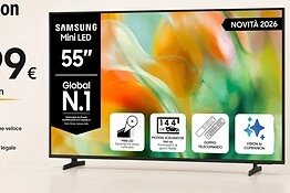 Samsung Mini LED 4K 2026 su Amazon al minimo storico: 200 euro di sconto