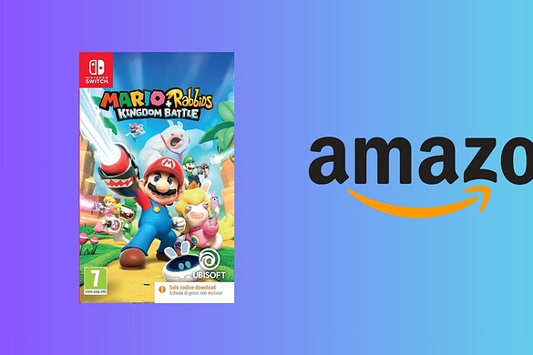 Mario + Rabbids Kingdom Battle al minimo storico su Amazon: 10,93 euro