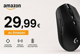 Logitech G305 in offerta su Amazon al 50% di sconto