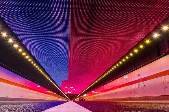 Tunnel Taihu, la Cina inaugura la galleria sottomarina coi LED