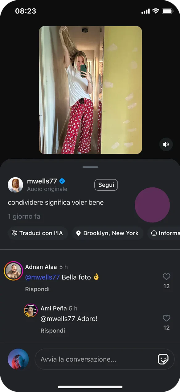traduzioni vocali Instagram – dettaglio traduzioni vocali Instagram - dettaglio