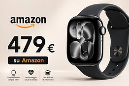 Apple Watch Series 11 crolla a 479€ su Amazon: sconto di 100 euro
