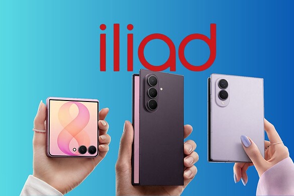 Galaxy Z Flip8 e Fold8 arrivano su Iliad: prezzi e rate