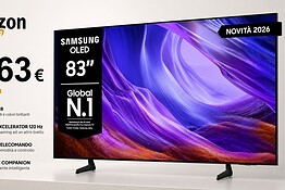 Samsung OLED 83 pollici del 2026 crolla di 1500 euro su Amazon