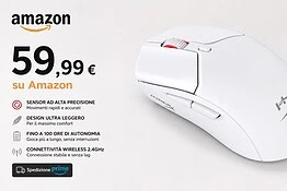 Mouse HyperX Pulsefire Haste in offerta su Amazon a 59,99 euro