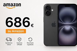 iPhone 16 in offerta su Amazon a 686 euro in due colori